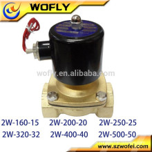 Válvula de solenóide de solenóide de válvula normalmente fechada para gasóleo de água